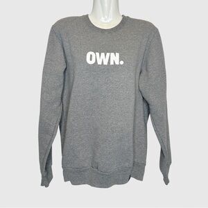 Local Laundry OWN grey crewneck sweatshirt